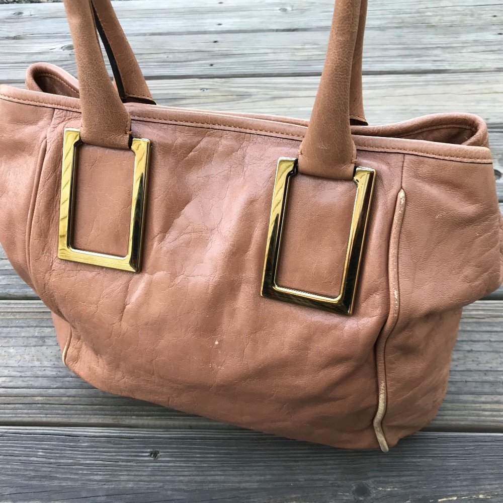 Authentic Chloe Women Shoulder Bag Etel Handbag Br - Picture 2 of 8